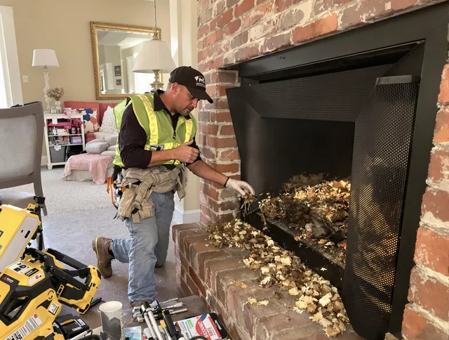 Safe screening installation by Stoneham Chimney Sweep in Stoneham, MA