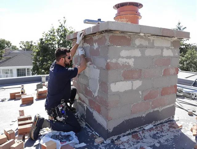 Advanced chimney repair process by Stoneham Chimney Sweep in Stoneham, MA