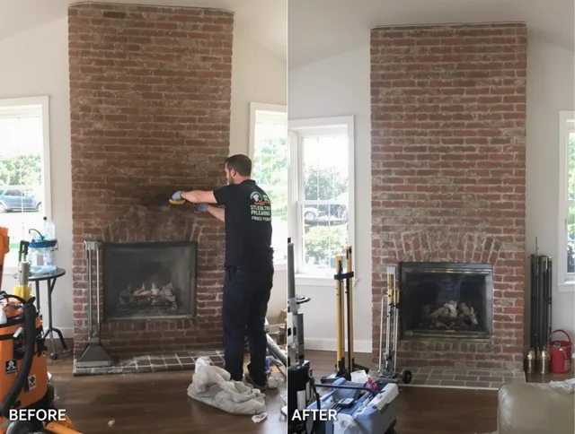 Finished chimney sweeping service by Stoneham Chimney Sweep in Stoneham, MA