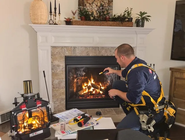 Safety-focused fireplace inspection by Stoneham Chimney Sweep in Stoneham, MA